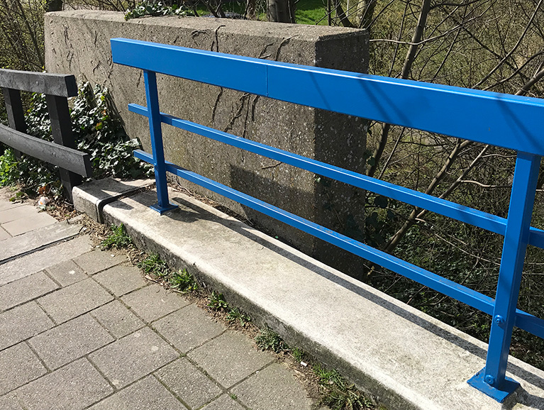 Zoetermeers Blauw hekwerk